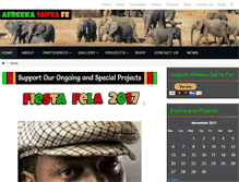 Tablet Screenshot of afreekasantafe.org